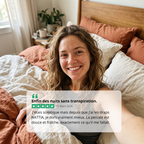 Draps en percale de coton bio GOTS